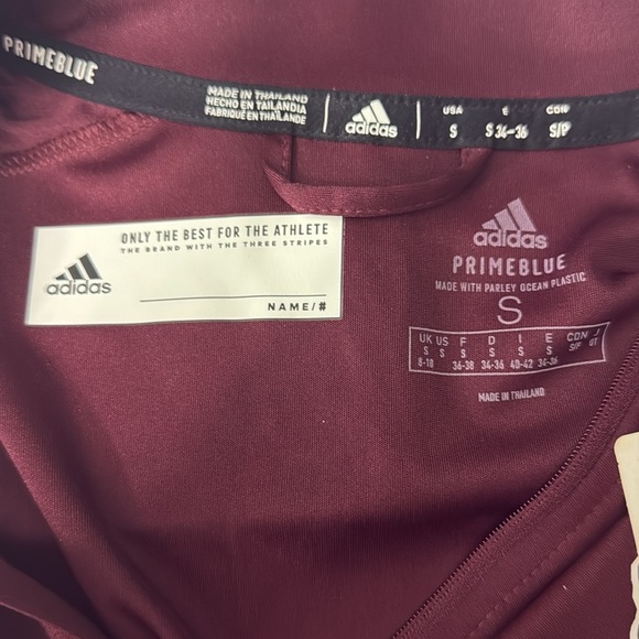 Adidas Maroon Women’s Texas A&M Quarter-Zip Pullover Size Small - Picture 12 of 12